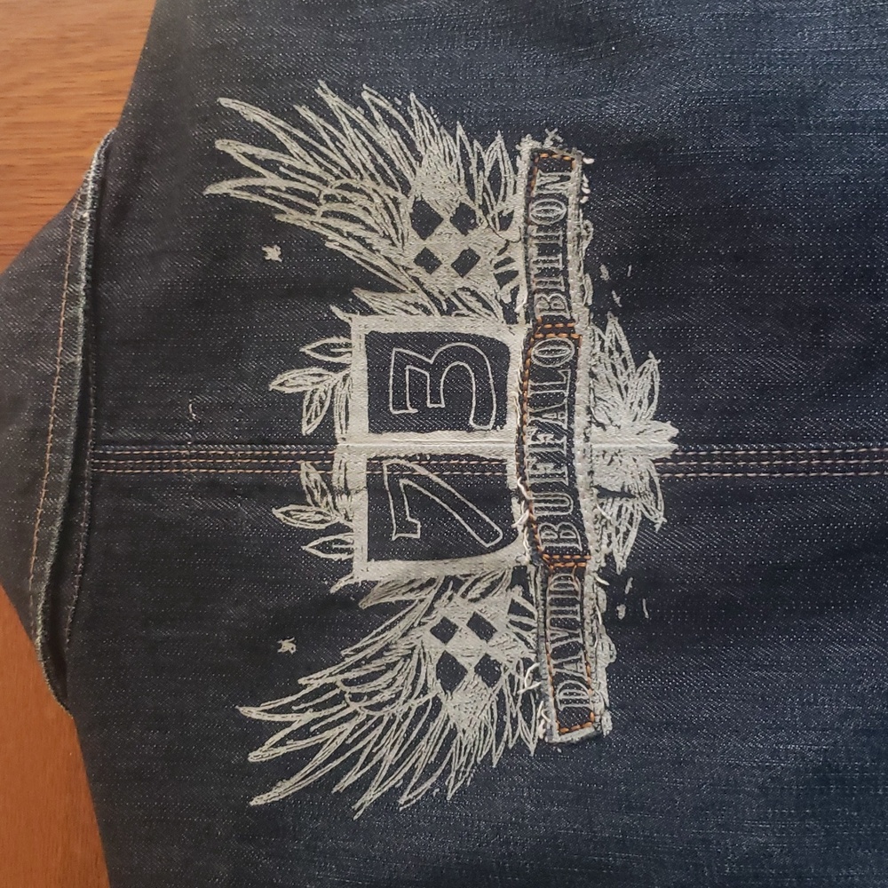 David Buffalo Bitton Denim Women's Jkt. Sz. L - Picture 12 of 14